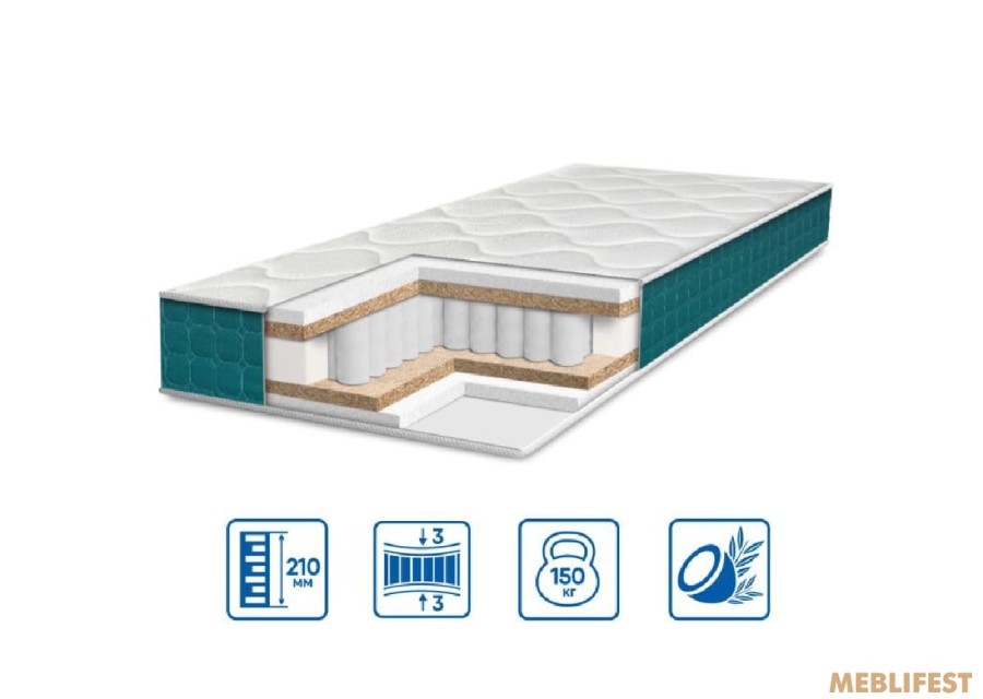 Матрац Eurosleep FRESH SPRING COCOS