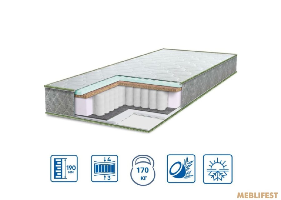 Матрац Eurosleep PULSON 2в1