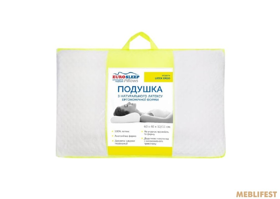 Подушка Eurosleep LATEX ERGO