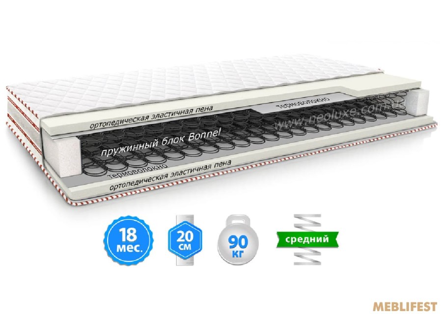 Матрац ЛОТОС 3D Neolux