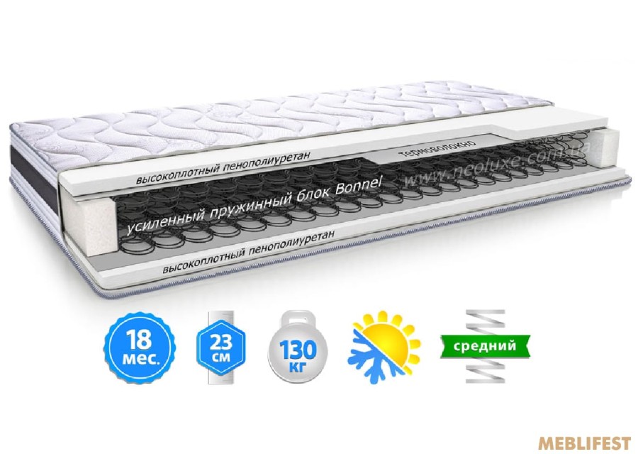 Матрац ПРЕСТИЖ XXL 3D Bonnel Neolux