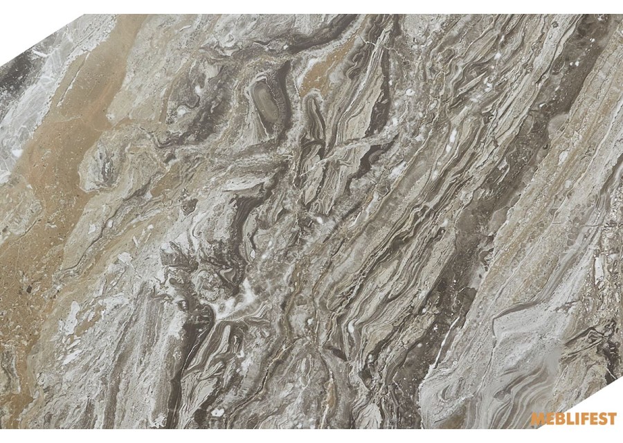 Обідній розкладний стіл Norman Venice Brown Glossy