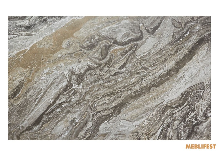 Обідній розкладний стіл Norman Venice Brown Glossy