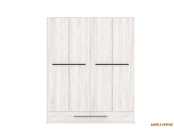 Шафа для одягу Стемма SZF4D2S Гербор 4-дверна Сосна каньйон