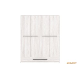 Шафа для одягу Стемма SZF4D2S Гербор 4-дверна Сосна каньйон